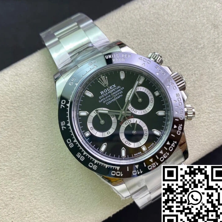 Factory Dial M116500LN-0002 Clean Rolex Daytona Cosmograph Black 0413